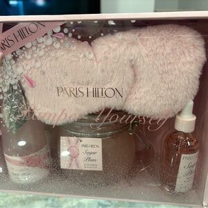 Paris Hilton Sugar Plum Pink Exfoliant & Scrub Set